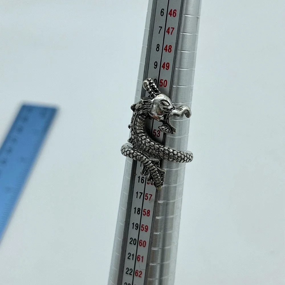 Dragon Ring Statement Silver Tone Cool‎ Fashion Jewelry Accessory